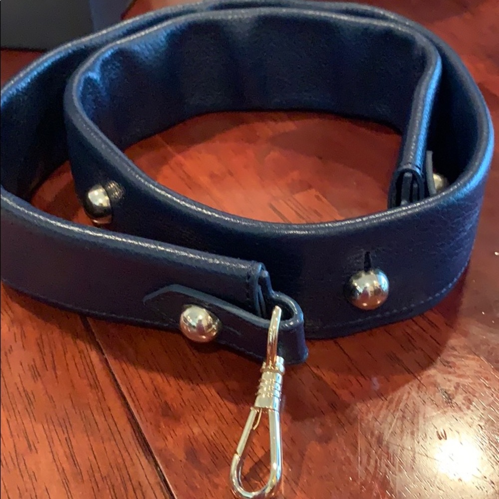 Upgraded leather cross body strap - Faure Le Page